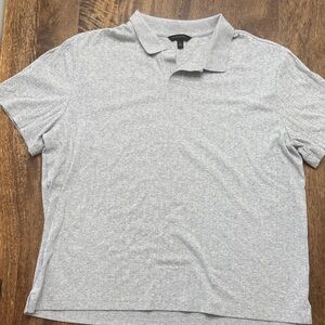 Banana Republic Gray Polo Shirt